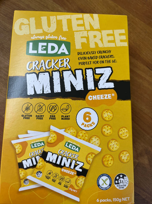 CRACKERS MINI 6 PACK - CHEESE