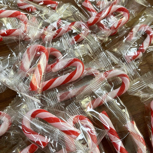 Mini Candy Canes  - 6 pack