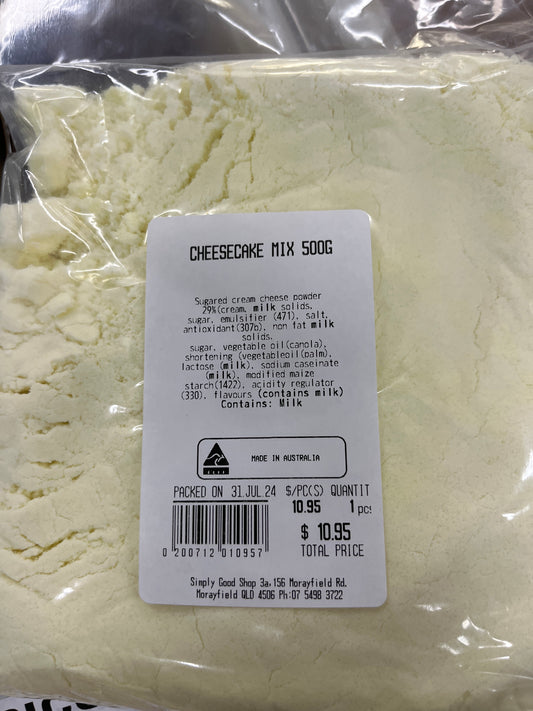 CHEESECAKE MIX 500G